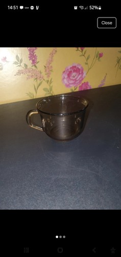 Arcoroc vintage smoked glass - arcoroc,