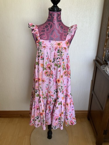 Next girls floral pink - pink, dress