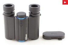 【Near MINT++】 Nikon Binoculars 10x25 5.6° Stabilized Blue from JAPAN