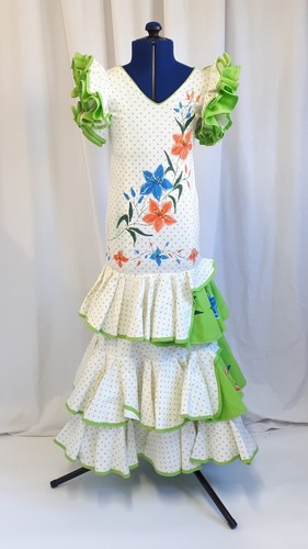 Vintage spanish flamenco dress - vintage,