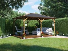 Dunster House Wooden Gazebo 4m