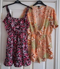 Ladies H&M Pink Floral Baby