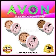 Avon Make Up + Care Mineral Loose Powder Foundation - All New Shades - Free Post