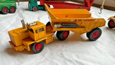 1960s Matchbox LESNEY KING SIZE 2 KW Dart Dump Truck K-2 Red Hubs