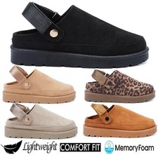 LADIES PLATFORM STRAPPY CLOGS