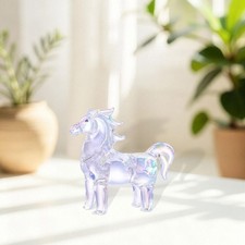 Elegant Horse Statue Crystal
