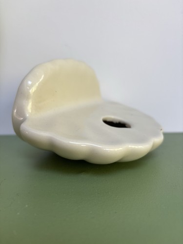 Vintage ceramic shell shaped - ceramic,