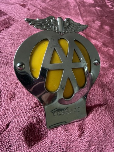 Vintage car badge genuine - vintage,