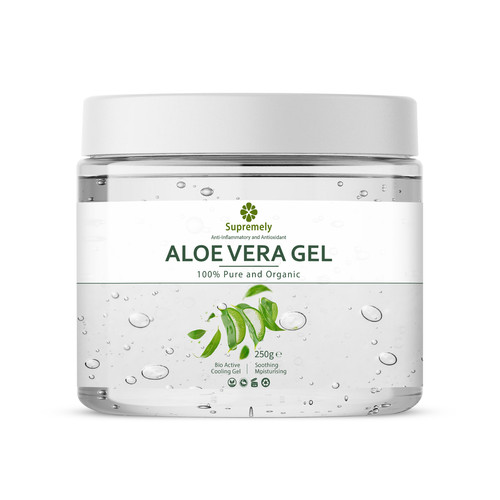 100 pure aloe vera - 100%, gel
