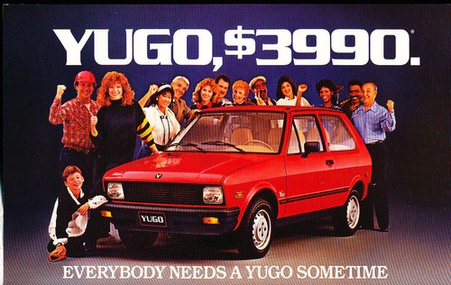 1986 yugo fiat - fiat, based