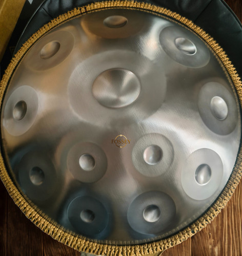 Silver fossey handpan - silver,