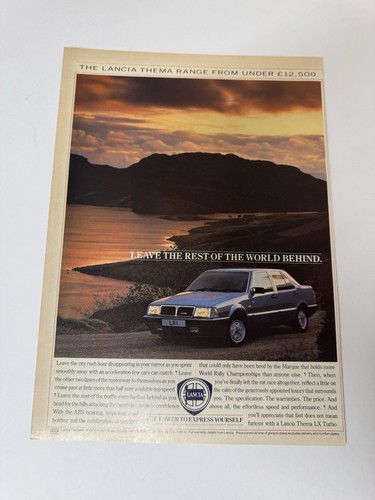 Original vintage lancia thema - vintage,