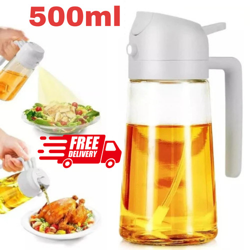 Oil spray bottle - bottle, refillable