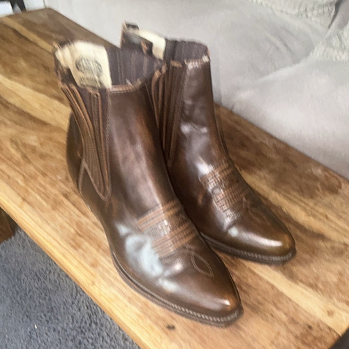 Loblan brown leather chelsea - loblan,