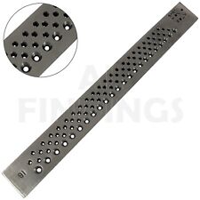 Jewellers Drawplate Round 91 Holes pulling wire rolling mill 12" crafts wire