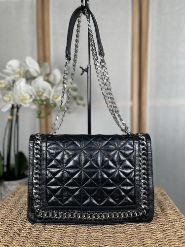 Zara woman black leather - zara,