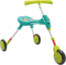 XL 3-Wheel Foldable Ride-On Tricycle for Kids Ages 2-4, Antennae Handlebar, Splo