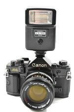 On Camera Tested YASHICA Flash Gun Speedlite CS-201 Hot Shoe Flash
