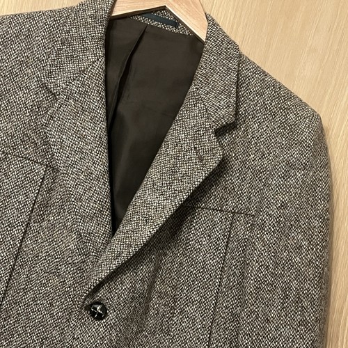 Dunn harris tweed blazer - &,