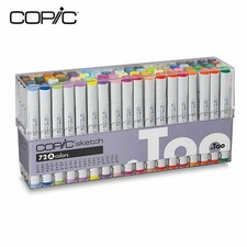 Copic Sketch Marker 72 Color Set Artist Markers A, B, C, D, E Type