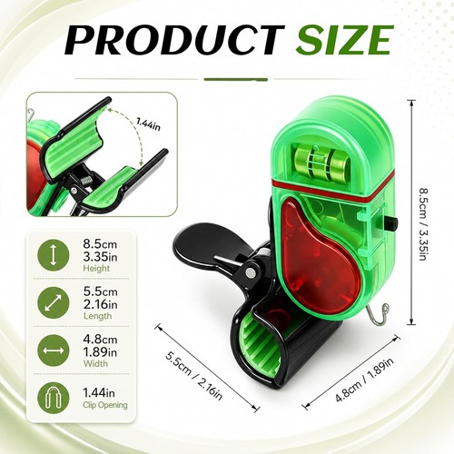 Electronic clip fishing - clip-on,