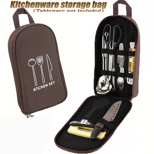 Camping cookware storage - cookware,