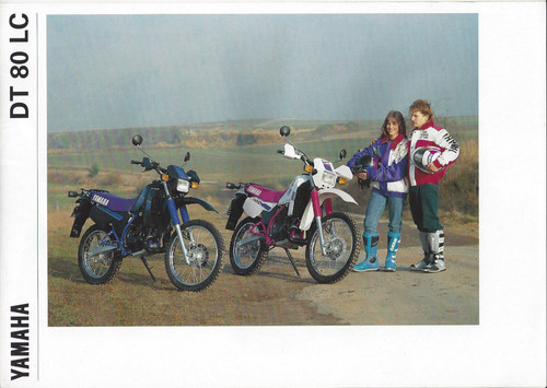 Yamaha around 1992 - yamaha, dt