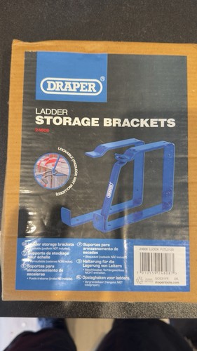 Draper ladder storage brackets - ladder,