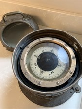Ships Brass Binnacle Compass