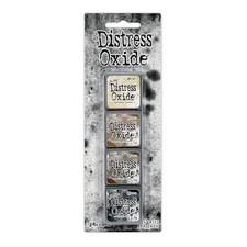 Tim Holtz Distress Mini Oxide Ink Pads 4pcs - Kit #6