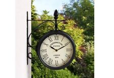 Paddington Indoor Outdoor Double Sided Wall Clock - grade B return RRP £22.99