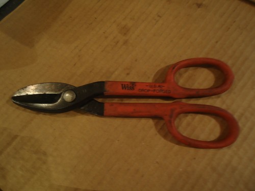 Wiss tin snips - snips,, straight