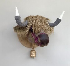 Handmade highland cow head