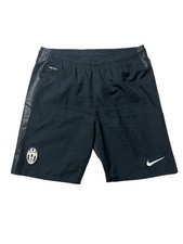 Juventus Nike Football Shorts Kit Home Boys 12-13 Years Soccer Black