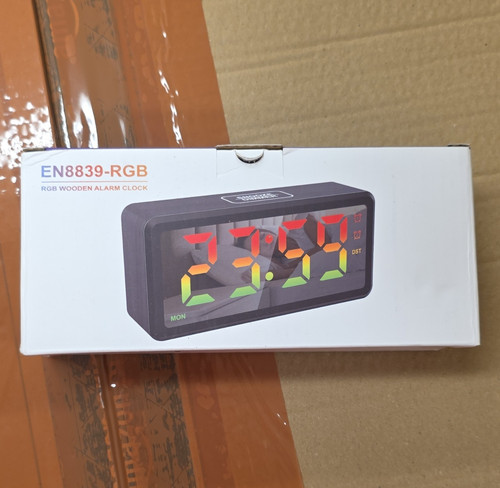 En8839 rgb black wooden - black,