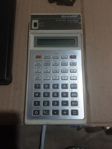 Sharp 5812 scientific - sharp, el-5812