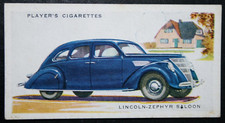 LINCOLN ZEPHYR   Saloon Car
