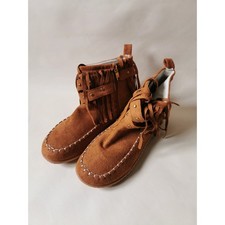 Women’s Brown Suede Fringe