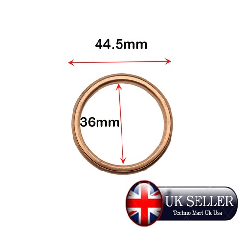 Exhaust gasket copper ring - exhaust,