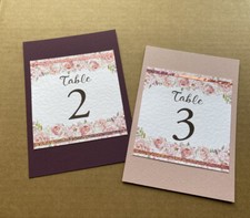 Pink white roses glitter TABLE