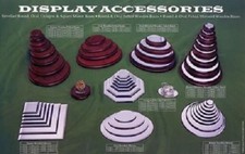 Wooden Display Bases Round &