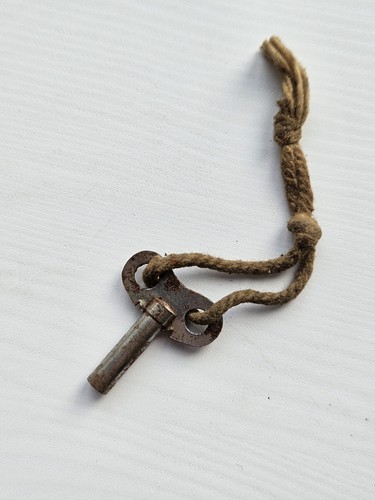 Vintage clock winding key - vintage,