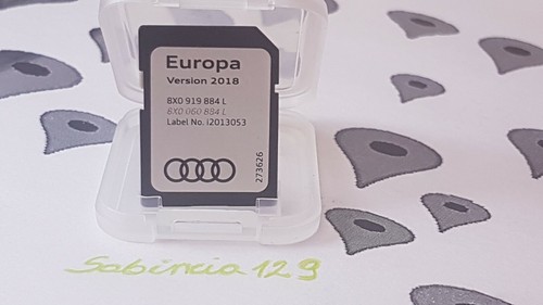 Genuine audi card rmc - audi, sd
