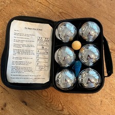 Boules Set Complete In Case