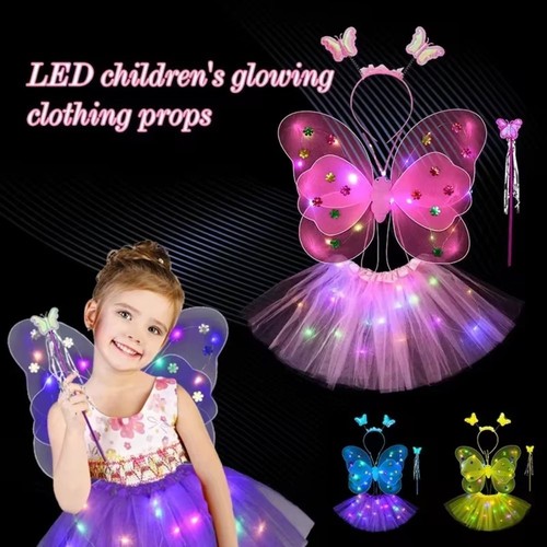 4pcs led children costume - 4pcs/ss,
