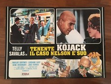FOTOBUSTA,B3 TENENTE KOJACK IL CASO NELSON È SUO,Ferrer, Telly Savalas Murders 