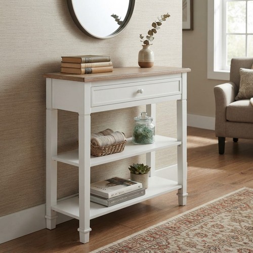 Stylish console table with - table,