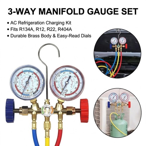 R134a refrigerant manifold - r134a,