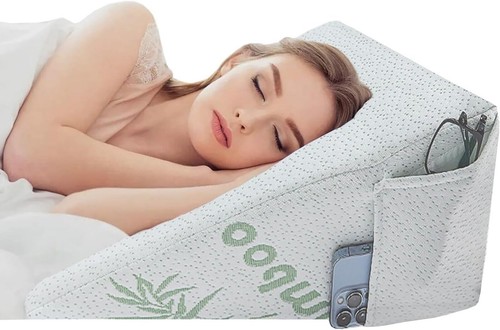 Bamboo bed wedge pillow acid - bamboo,