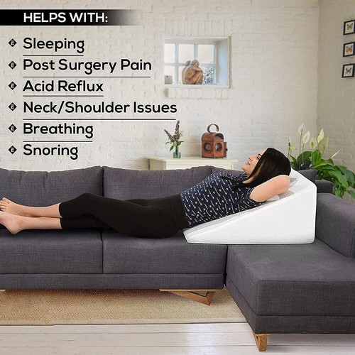 Memory foam wedge - pillow, acid